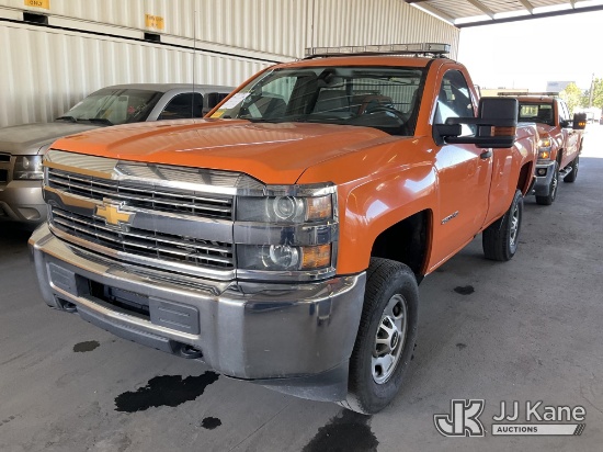 (Jurupa Valley, CA) 2016 Chevrolet Silverado 2500HD Work Truck Long Box Pickup Truck Runs & Moves