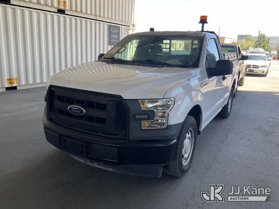 (Jurupa Valley, CA) 2016 Ford F-150 Pickup Truck Runs & Moves) (Open Recall, Remedy Not Yet Availabl