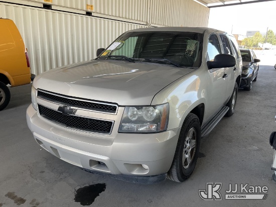 (Jurupa Valley, CA) 2011 Chevrolet Tahoe Police Package 4-Door Sport Utility Vehicle Runs & Moves