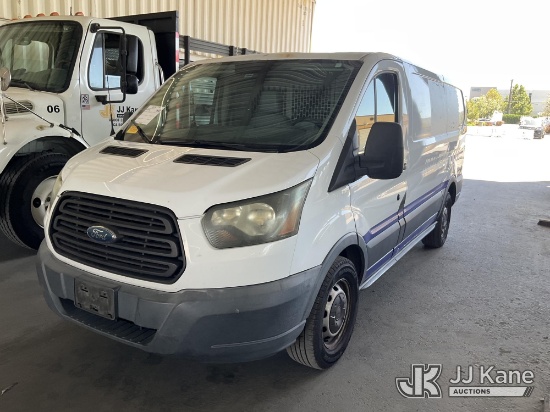 (Jurupa Valley, CA) 2015 Ford Transit Cargo Van Runs & Moves