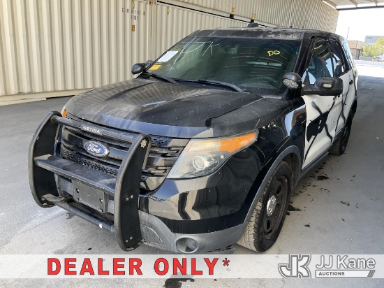 (Jurupa Valley, CA) 2014 Ford Explorer AWD Police Interceptor 4-Door Sport Utility Vehicle Runs & Mo