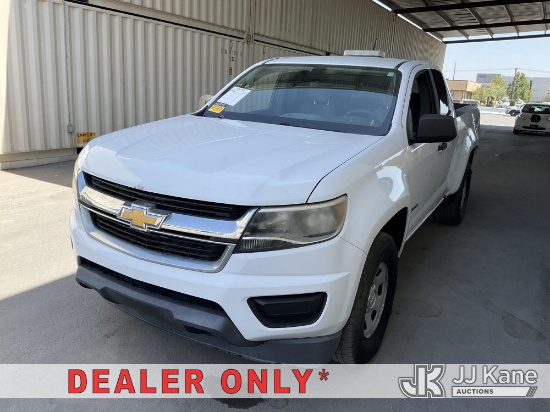 (Jurupa Valley, CA) 2015 Chevrolet Colorado WT Ext. Cab Extended-Cab Pickup Truck Runs & Moves, Engi