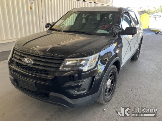 (Jurupa Valley, CA) 2019 Ford Explorer AWD Police Interceptor 4-Door Sport Utility Vehicle Runs & Mo