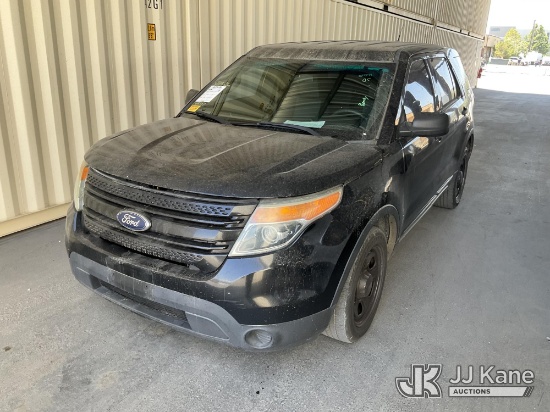 (Jurupa Valley, CA) 2014 Ford Explorer AWD Police Interceptor 4-Door Sport Utility Vehicle Runs & Mo