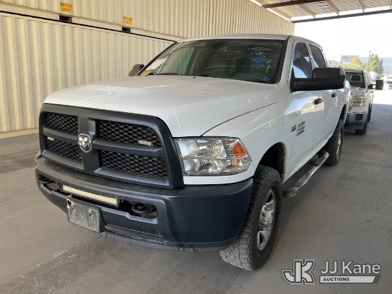 (Jurupa Valley, CA) 2018 RAM 2500 Tradesman Crew Cab SWB Crew-Cab Pickup Truck Runs & Moves, Open Re