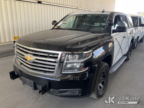 (Jurupa Valley, CA) 2020 Chevrolet Tahoe Police Package 4-Door Sport Utility Vehicle Runs & Moves