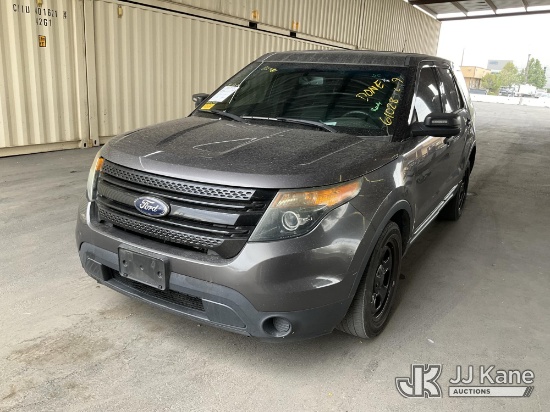 (Jurupa Valley, CA) 2015 Ford Explorer Police 4-Door Sport Utility Vehicle Runs & Moves) (Interior D