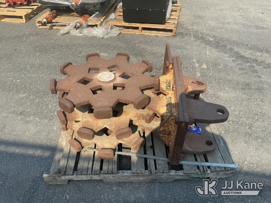 (Jurupa Valley, CA) Compaction Wheel Attachment (Used) NOTE: This unit is being sold AS IS/WHERE IS
