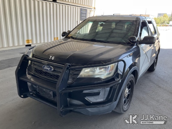 (Jurupa Valley, CA) 2016 Ford Explorer AWD Police Interceptor 4-Door Sport Utility Vehicle Runs & Mo