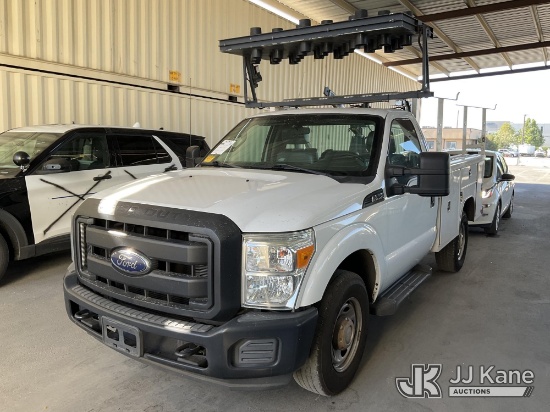 (Jurupa Valley, CA) 2015 Ford F-250 SD Service Truck Runs & Moves