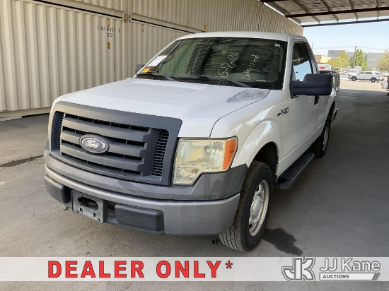 (Jurupa Valley, CA) 2010 Ford F-150 Pickup Truck Runs & Moves, Will Not Clear Drive Cycle