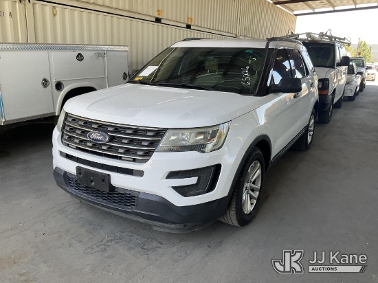 (Jurupa Valley, CA) 2016 Ford Explorer 4-Door Sport Utility Vehicle Runs & Moves) (Open Manufacturer