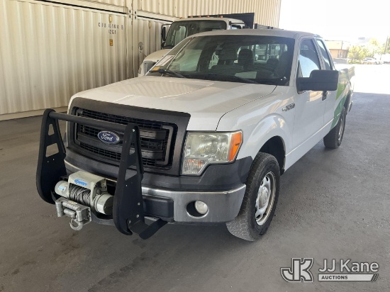 (Jurupa Valley, CA) 2014 Ford F150 4x4 Extended-Cab Pickup Truck Runs & Moves, Manufacturer Recall N