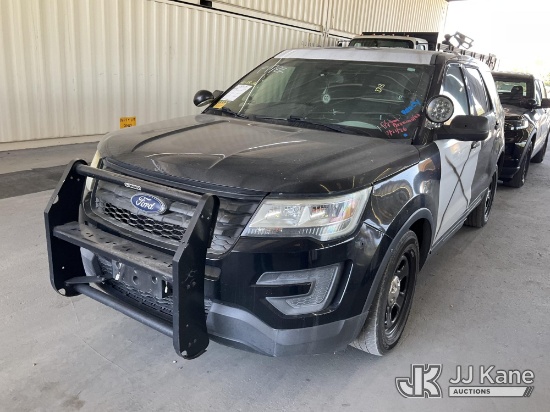 (Jurupa Valley, CA) 2017 Ford Explorer AWD Police Interceptor 4-Door Sport Utility Vehicle Runs & Mo