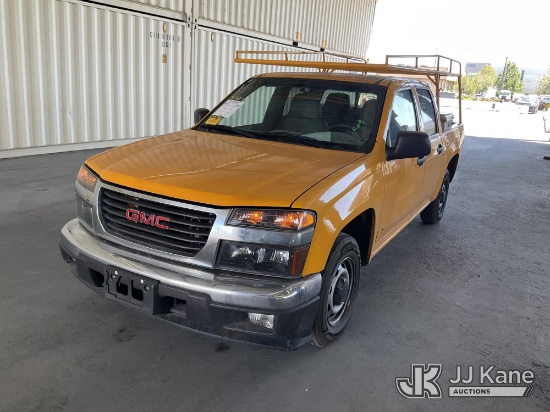 (Jurupa Valley, CA) 2008 GMC Canyon Crew-Cab Pickup Truck Runs & Moves