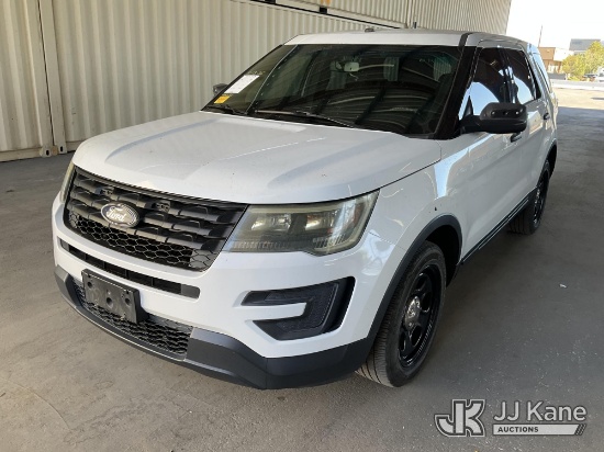 (Jurupa Valley, CA) 2016 Ford Explorer AWD Police Interceptor 4-Door Sport Utility Vehicle Runs & Mo