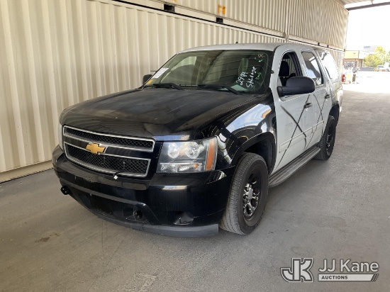 (Jurupa Valley, CA) 2014 Chevrolet Tahoe Police Package 4-Door Sport Utility Vehicle Runs & Moves