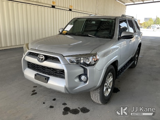 (Jurupa Valley, CA) 2018 Toyota 4Runner 4-Door Sport Utility Vehicle Runs & Moves, Vehicle previousl