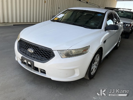 (Jurupa Valley, CA) 2013 Ford Taurus Police 4-Door Sedan Runs & Moves