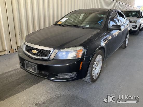 (Jurupa Valley, CA) 2015 Chevrolet Caprice Police 4-Door Sedan Runs & Moves) (Exterior Defect-Rear P