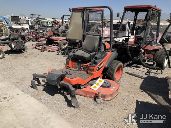 (Jurupa Valley, CA) Kubota ZD1211L Zero Turn Riding Mower Not Running, Operation Unknown, No Key, Mi