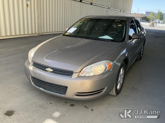 (Jurupa Valley, CA) 2007 Chevrolet Impala Police 4-Door Sedan Runs & Moves)( Open Manufacturer Recal