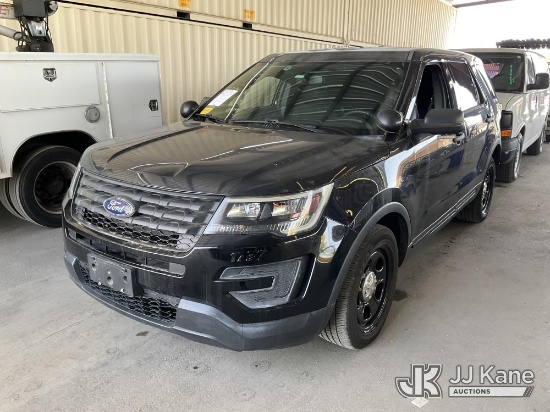 (Jurupa Valley, CA) 2017 Ford Explorer AWD Police Interceptor 4-Door Sport Utility Vehicle Runs & Mo