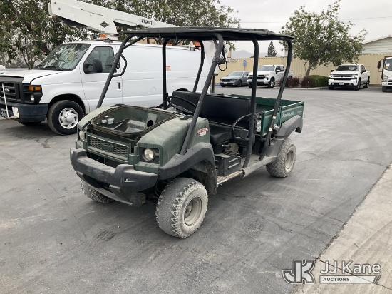 (Jurupa Valley, CA) 2012 Kawasaki KAF950-G 4 Wheel All-Terrain Vehicle Runs & Moves
