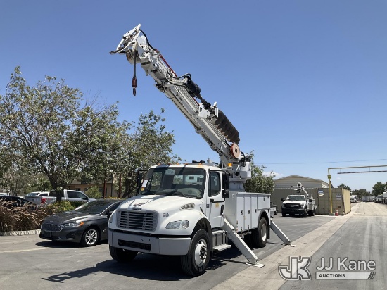 (Jurupa Valley, CA) Altec DH50H-TR, , 2018 Freightliner M2-106 Utility Truck Runs, Moves Boom Operat