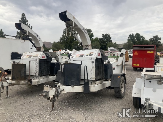 (Jurupa Valley, CA) Kubota V2203M, , 2014 Altec DRM12 Chipper (12in Drum) Runs & Operates, Has Damag