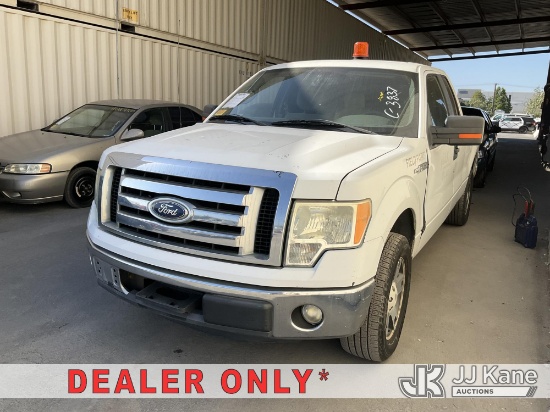(Jurupa Valley, CA) 2011 Ford F-150 Pickup Truck Runs & Moves) (Engine Performance concern-Runs Roug