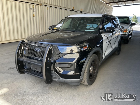 (Jurupa Valley, CA) 2020 Ford Explorer AWD Police Interceptor 4-Door Sport Utility Vehicle Runs & Mo