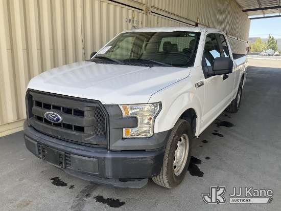 (Jurupa Valley, CA) 2016 Ford F-150 Extended-Cab Pickup Truck Runs & Moves) (CNG Tanks Expire 08-203