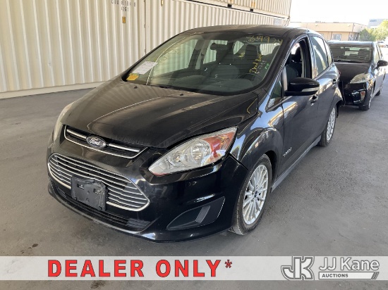 (Jurupa Valley, CA) 2015 Ford C-Max Hybrid SE 4-Door Hatch Back Runs & Moves, Collision Issues, Stru