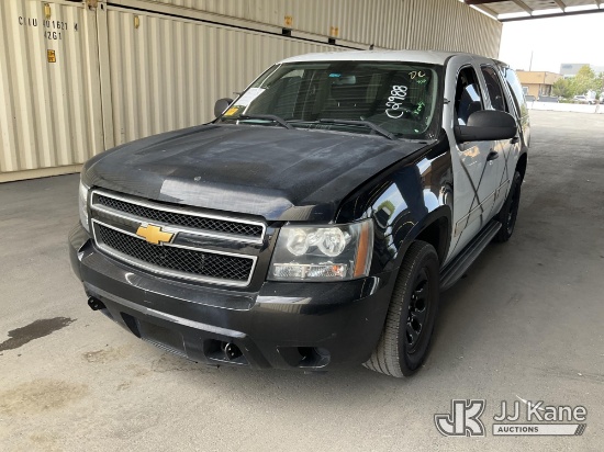 (Jurupa Valley, CA) 2014 Chevrolet Tahoe Police Package 4-Door Sport Utility Vehicle Runs & Moves)(O