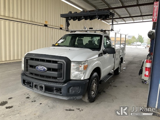(Jurupa Valley, CA) 2014 Ford F-250 SD Service Truck Runs & Moves