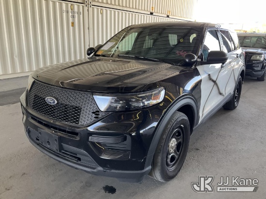 (Jurupa Valley, CA) 2021 Ford Explorer AWD Police Interceptor 4-Door Sport Utility Vehicle Runs & Mo