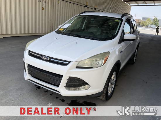 (Jurupa Valley, CA) 2015 Ford Escape SE 4-Door Sport Utility Vehicle Runs & Moves, Dash Warning Indi