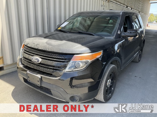 (Jurupa Valley, CA) 2015 Ford Explorer AWD Police Interceptor 4-Door Sport Utility Vehicle Runs & Mo
