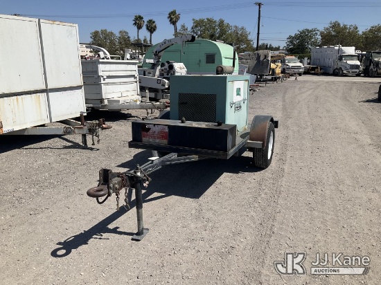 (Jurupa Valley, CA) 1995 Big Tex Enclosed Portable Generator Not Running, Operation Unknown)(Applica