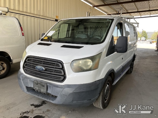 (Jurupa Valley, CA) 2015 Ford Transit 150 Van Low Roof w/Sliding Pass. 130-in. Cargo Van Runs & Move