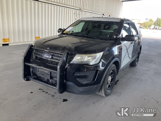 (Jurupa Valley, CA) 2016 Ford Explorer Police 4-Door Sport Utility Vehicle Runs & Moves, Exterior De