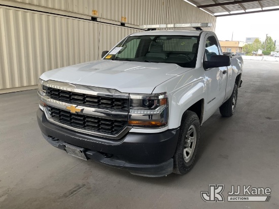 (Jurupa Valley, CA) 2018 Chevrolet Silverado 1500 Pickup Truck Runs & Moves