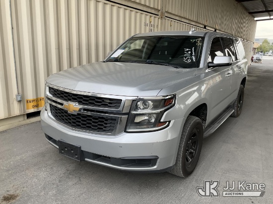 (Jurupa Valley, CA) 2018 Chevrolet Tahoe Police 4-Door Sport Utility Vehicle Runs & Moves