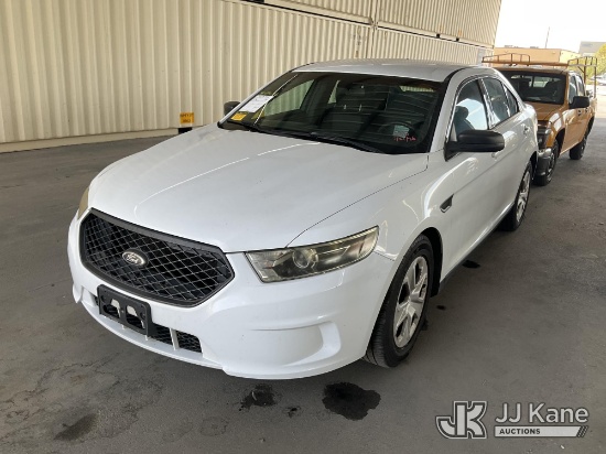 (Jurupa Valley, CA) 2014 Ford Taurus Police AWD 4-Door Sedan Runs & Moves