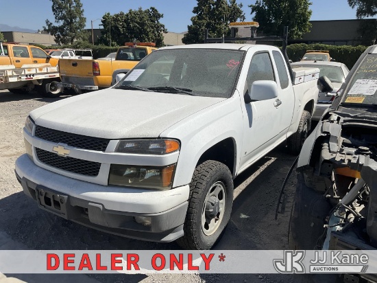 (Jurupa Valley, CA) 2009 Chevrolet Colorado Extended-Cab Pickup Truck Not Running, Conditions Unknow