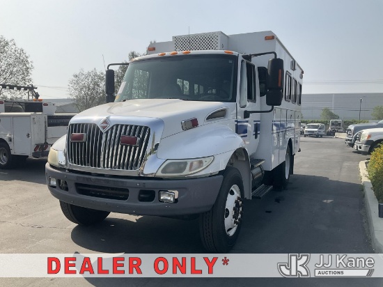 (Jurupa Valley, CA) 2007 International 4300 Ambulance/Rescue Vehicle Runs & Moves) Idle Cuts Out, p