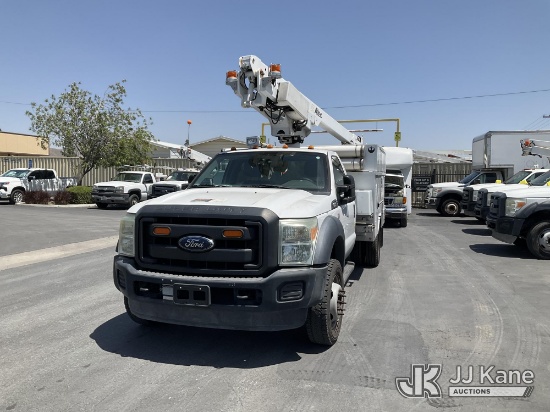 (Jurupa Valley, CA) Altec AT200-A, Telescopic Non-Insulated Bucket Truck mounted behind cab on 2015