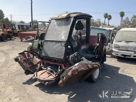(Jurupa Valley, CA) 2008 Toro GROUNDSMASTER 4700-D Lawn Mower Not Running, Operation Unknown, No Key