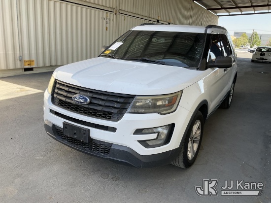 (Jurupa Valley, CA) 2017 Ford Explorer AWD Police Interceptor 4-Door Sport Utility Vehicle Runs & Mo